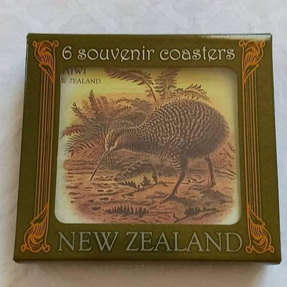 New Zealand Bird Coasters -Good Condition Very Clean - Picture 3 of 3